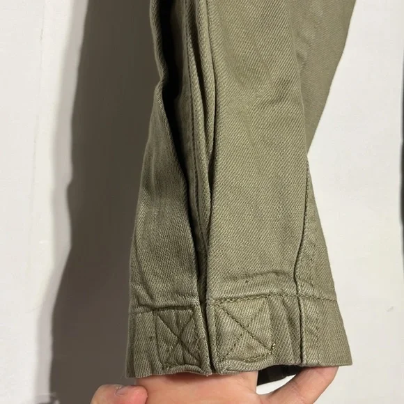 Banana Republic Utility High Rise Cargo Pants Surplus Green Size 10 - Picture 6 of 14